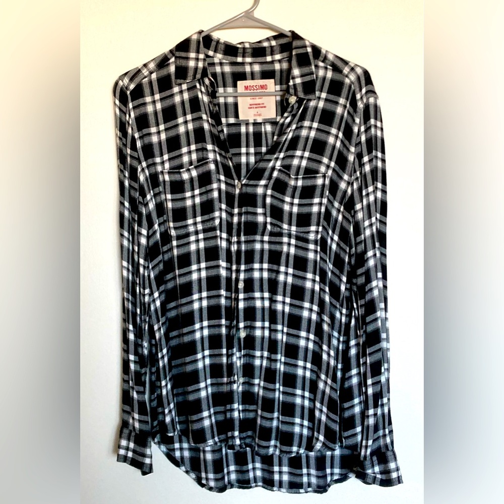 Flannel shirt in plaid